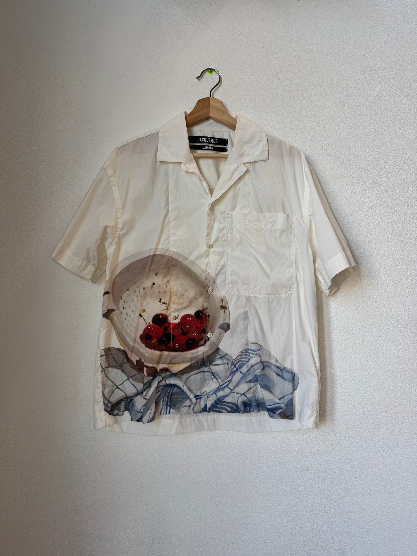 Cherry Print Jacquemus Shirt